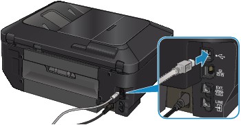 Canon : PIXMA Manuals : MX920 series : Connecting the Machine to the ...